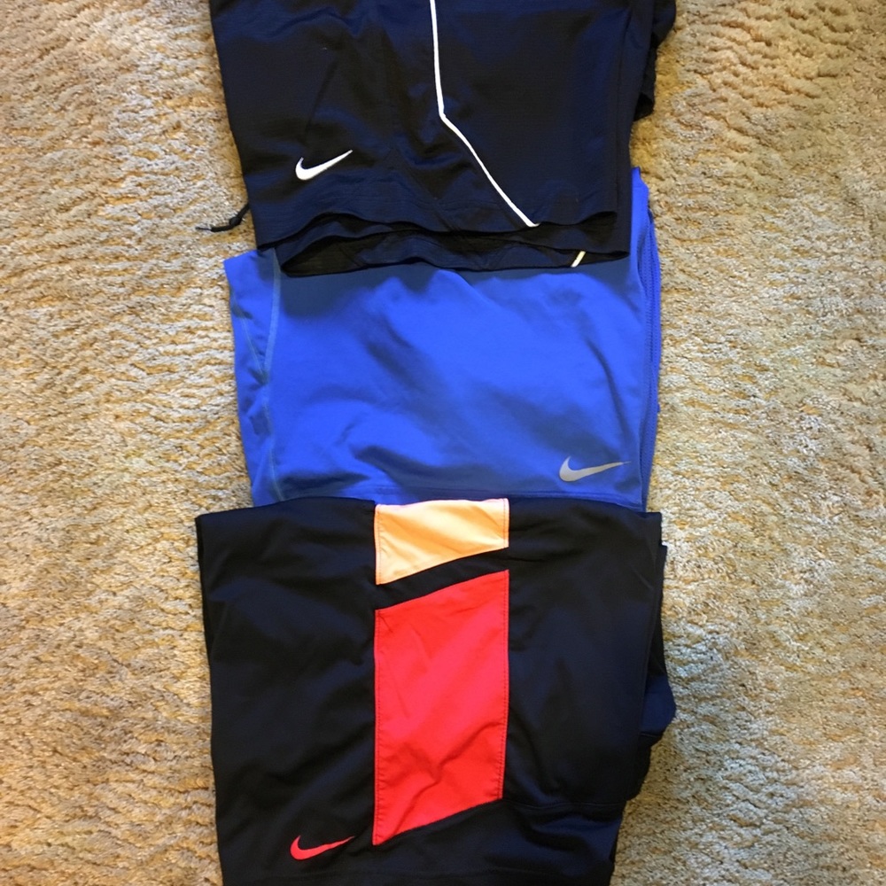 3 Pairs of Nike Basketball Shorts, Size Medium